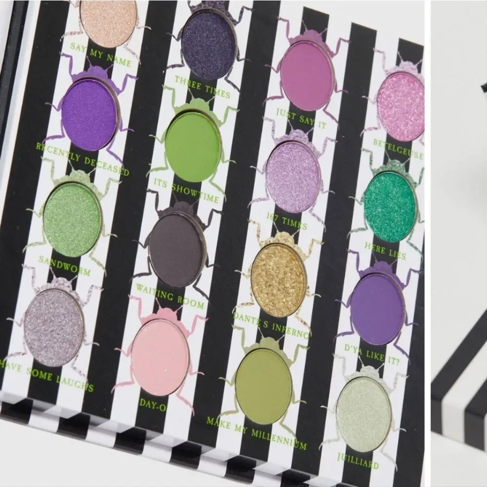 Revolution Beauty X Beetlejuice‎ It's Showtime Shadow Palette